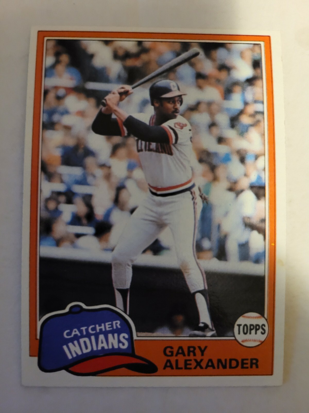 1981 TOPPS GARY ALEXANDER #416 NM