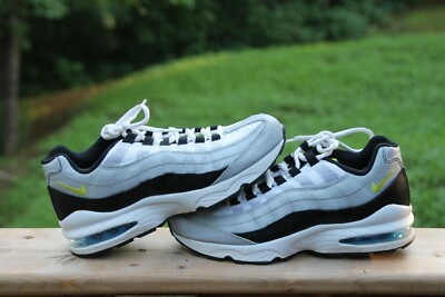 Nike Air Max 95 GS Grey Volt 905348-017, Size 7Y Or Women's 8.5 Very Nice 