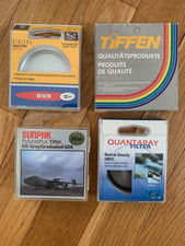 52mm threaded lens filters - various, see description
