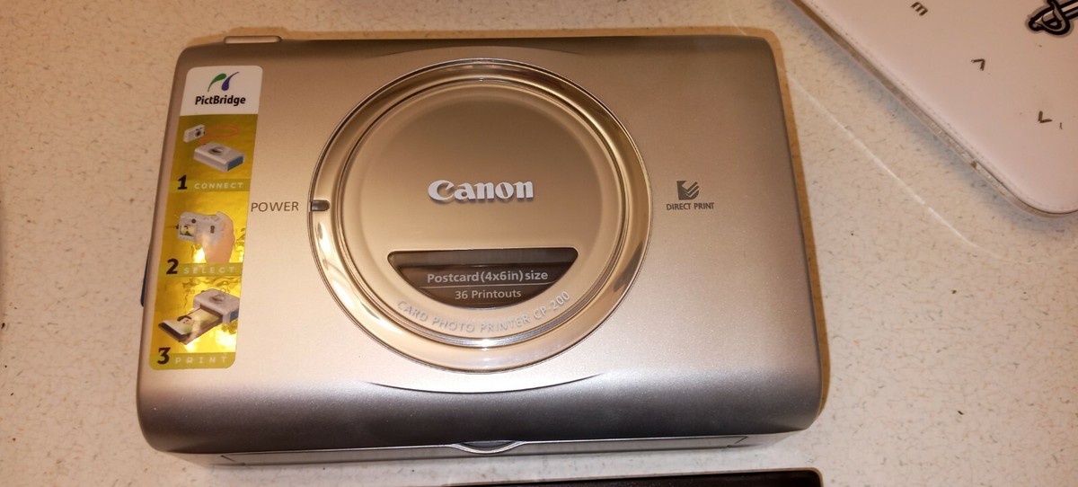 Canon Card Photo Printer CP-200 PLUS Extras! | eBay