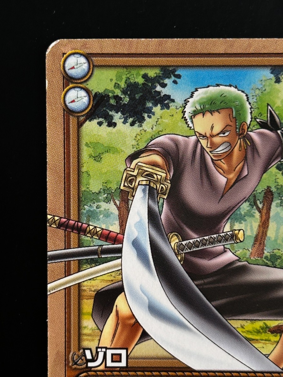 Roronoa Zoro ONE PIECE Card Game SH-C13 Bandai Japanese From TV