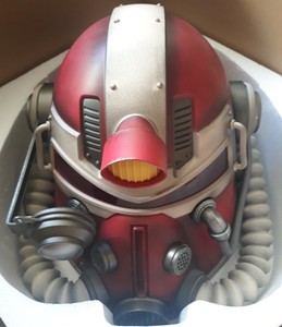 Fallout T 51 Power Armor Helmet Nuka Cola Edition Prop Replica Exclusive Pins Ebay