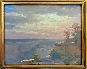 John Cogan "Rim Sunrise at Verkamps" Grand Canyon Celebration of Art 2021