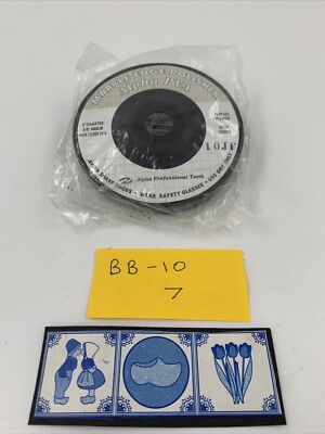 Alpha Edge Polisher PVA MS Style Pad for Steel Glass Marble Extra Course Finish