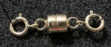 4.5mm Yellow 14k Gold FILLED MAGNETIC CLASP extender double 5mm spring rings USA