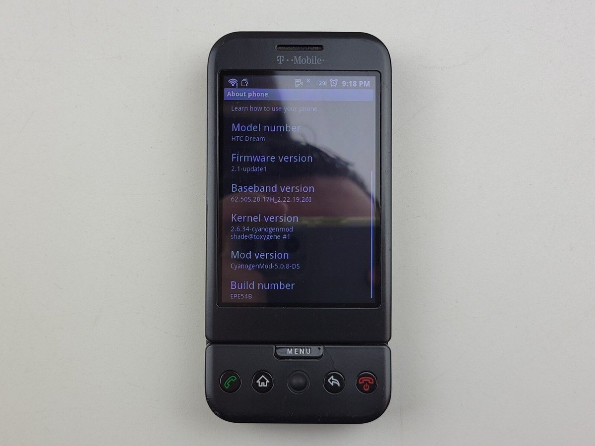 HTC Dream Google G1 (DREA100) 128MB (T-Mobile) Smartphone