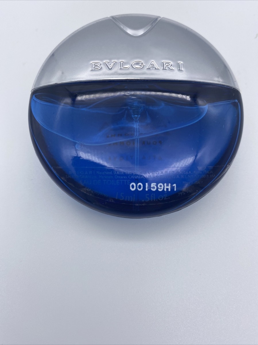 【BVLGARI】AQVA POUR HOMME 50ml Bvlgari Aqva Pour Homme Atlantiqve Eau De Toilette 0.5 OZ