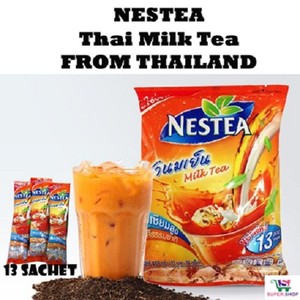 NESTEA NESTLE CHA YEN THAI MILK ICED TEA INSTANT 3 IN 1. (1 PCK - 13