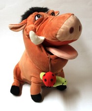 Disney Store The Lion King Pumbaa Plush 12 inch