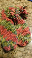 hand knit slipper socks