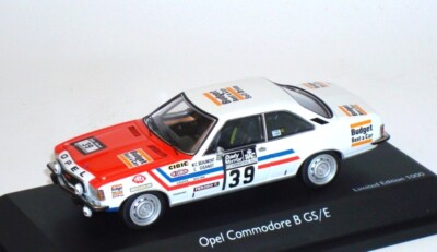 Opel Commodore B GS/E Rallye FIA WRC RAC Rally 1973 39 Greder Racing Schuco 1:43