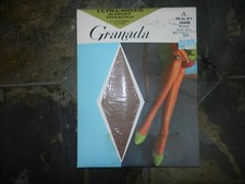 Granada Ultra Sheer Vtg Stockings Size 8 1/2 -9 RT