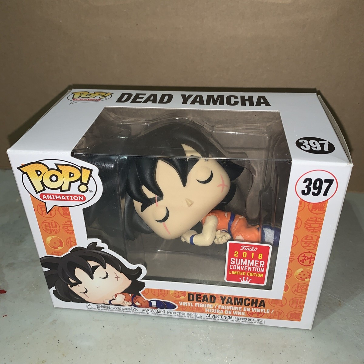 Funko Pop Animation Dragon Ball DEAD YAMCHA Figure #397 - 2018