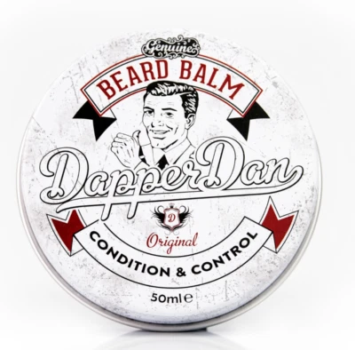 Dapper Dan Condition & Control Beard Balm Beard Grooming Product For Men 50ml
