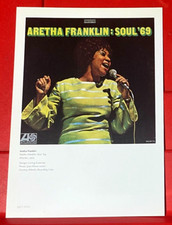 Aretha Franklin Soul '69 Album Cover Art PICTURE / PRINT 7.5" x 5.5"