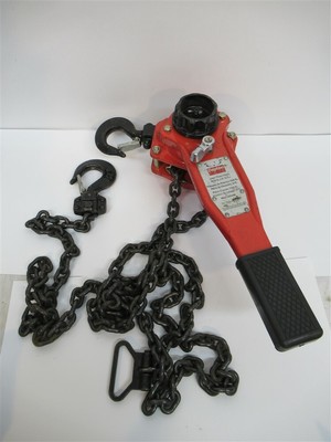 Dayton 4ZX44B, 3/4 Ton Lever Chain Hoist, 10' Lift | eBay