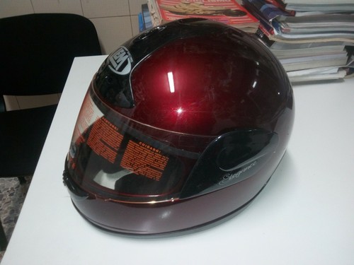 CASCO INTEGRALE LEM ELEGANCE - TAGLIA M - COLORE AMARANTO | eBay
