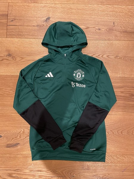 Green Manchester United Training Jacket – Size L – Great Condition