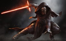 Star Wars the force awakens wars kylo ren Custom Gaming Mat Desk 2260