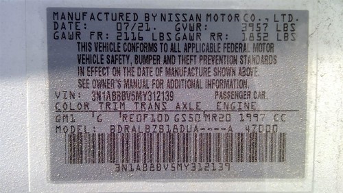 AC Compressor Fits 20-21 SENTRA 1478251 - Picture 6 of 7