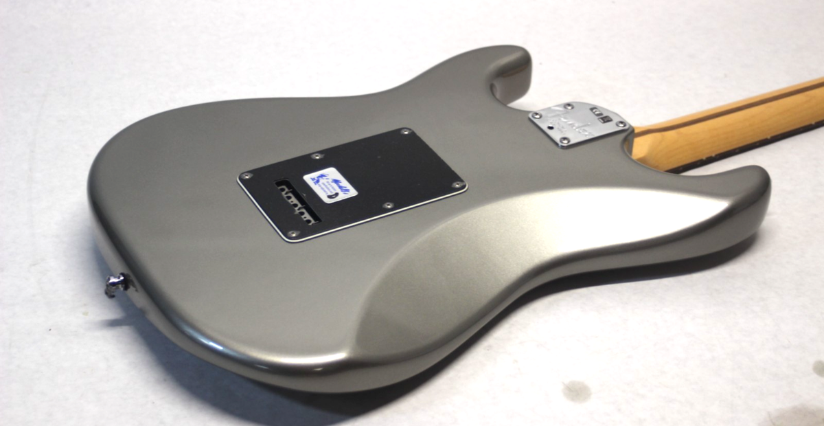 2012 FENDER USA American Deluxe Stratocaster N3 HSS Tungsten [SN