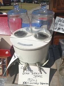 Antique 1920's Drugstore Soda Syrup Dispenser XX CENTURY DISPENSER CO. L@@K!!! 