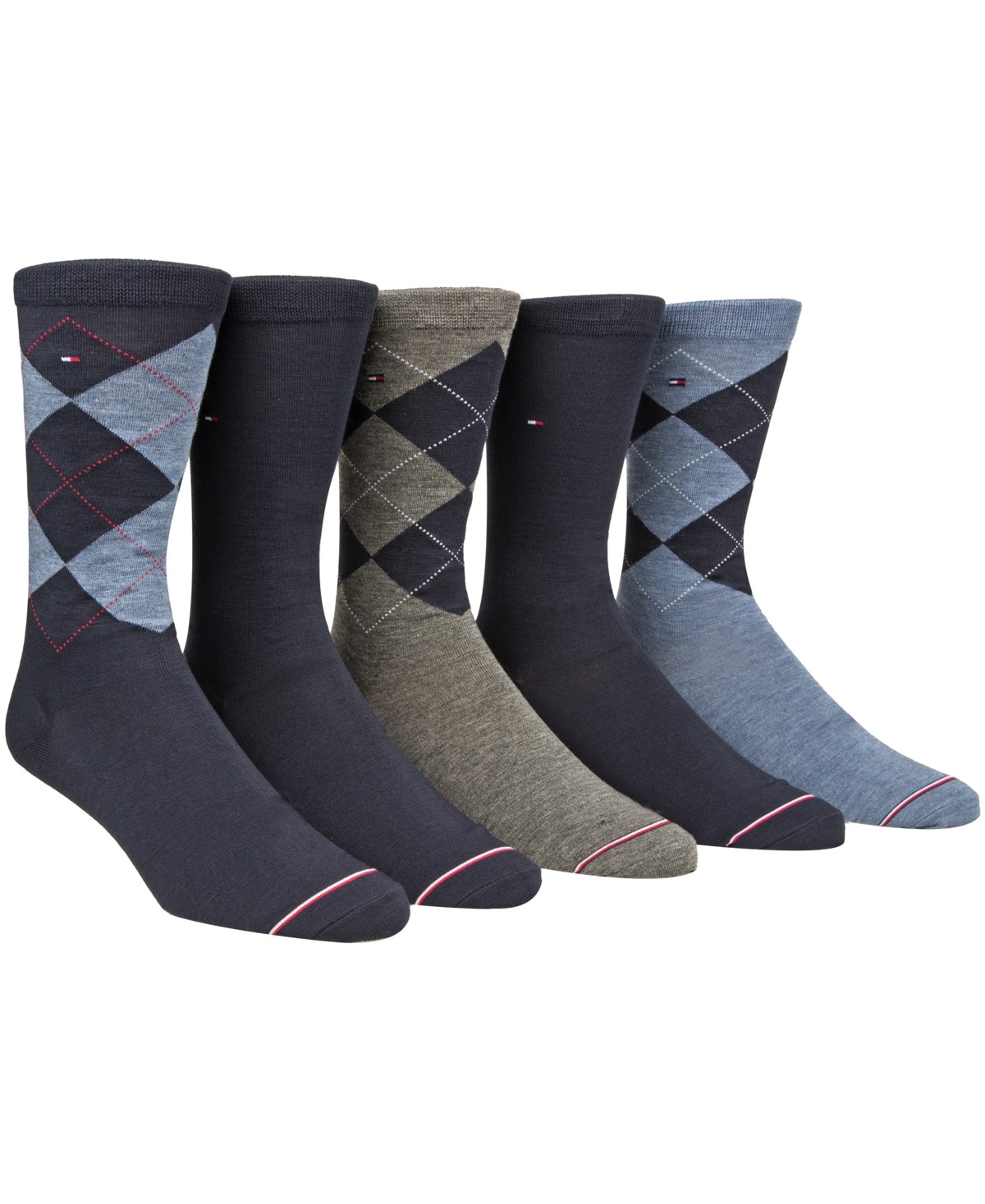 Tommy Hilfiger 5-Pk Argyle Premium Crew 5390₽