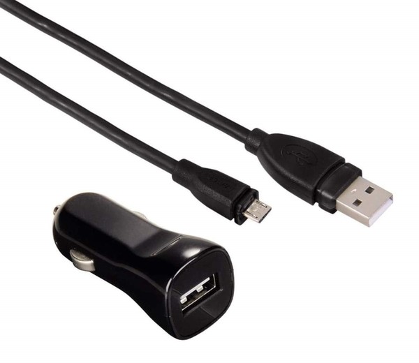 Hama Kfz Lader Usb LadegeräT Micro-Usb-Kabel 12V 24V Lade-Adapter Handy Tablet-image