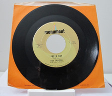 45 RECORD - ROY ORBISON - PAPER BOY