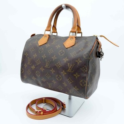 LOUIS VUITTON Speedy 25 M41528 Monogram 2Way Shoulder Hand Bag PVC