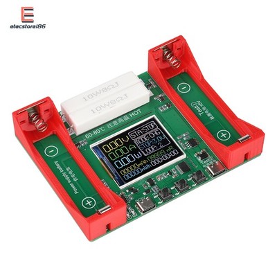21700 Ternary Li-ion Battery Capacity Tester 1-CH Electronic Load Tester Type-C