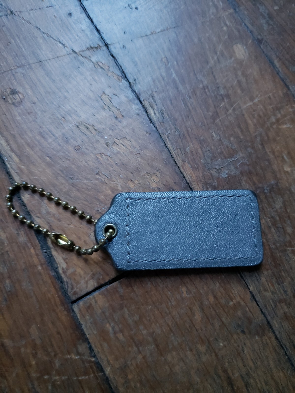 COACH Gray Leather Replacement Purse Handbag Hang… - image 4