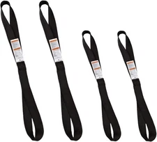 Ancra Tiedowns 12" & 18" Soft Touch - Tie Down Extension Black 4-Pack