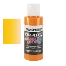 Createx Airbrush Color 4 oz. Transparent Sunrise Yellow