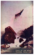 Cave of the Winds Niagara Falls Can Vintage Johnston s Postcard