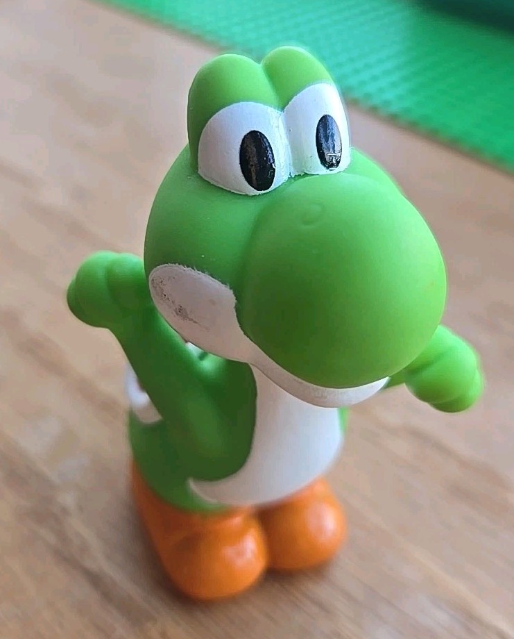 Vintage Yoshi Figure 1997 Nintendo Applause Super Mario Bros. | eBay