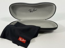 Ray Ban Universal Black Hard Case for Eyeglasses Reading Glasses with Cloth