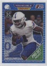 2021 Leaf Pro Set Metal Blue Mojo 27/30 Pooka Williams Jr #72 2o7