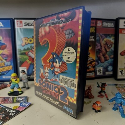 Sonic The Hedgehog 2 Sega Genesis Mega Drive Game Tested & Working