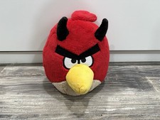 Angry Birds Seasons Plush Devil Red Bird 8  Rovio Import HK-86 Commonwealth 2011