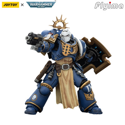 JOYTOY Warhammer 40K 1/18 Action Figure Ultramarines Levantus Model