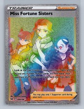 Miss Fortune Sisters 2022 Pokemon SWSH Lost Origin Full Art Secret Rare 209/196