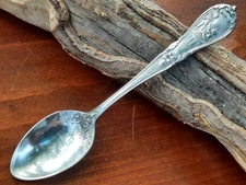 Sterling Silver Gorham Zodiac May Gemini Demitasse Spoon, No Mono