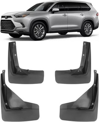 New Full Set Splash Guards Mud Flaps FOR 2024-2026 Toyota Grand Highlander