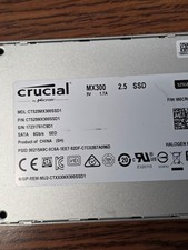 Crucial 525GB,Internal,2.5 inch (CT525MX300SSD1) Solid State Drive