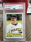 2025 Topps Heritage - Paul Skenes #60 Gem Mint