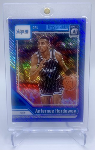 2025 Panini Donruss Optic-Legends Anfernee Hardaway #242 Blue Shimmer Prizm /75