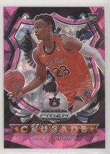 2020-21 Panini Prizm Draft Picks Crusade Pink Ice Prizm Isaac Okoro #84 02s4