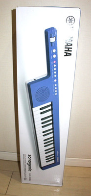 YAMAHA SHS-300BU SonoGenic Mini Keytar Blau 37Tasten mit Gurt Schultertastatur