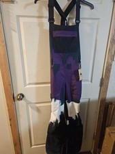 Burton Women  s Avalon Stretch Bib: FOREST CHALK: NEW WITH TAGS: SIZE M